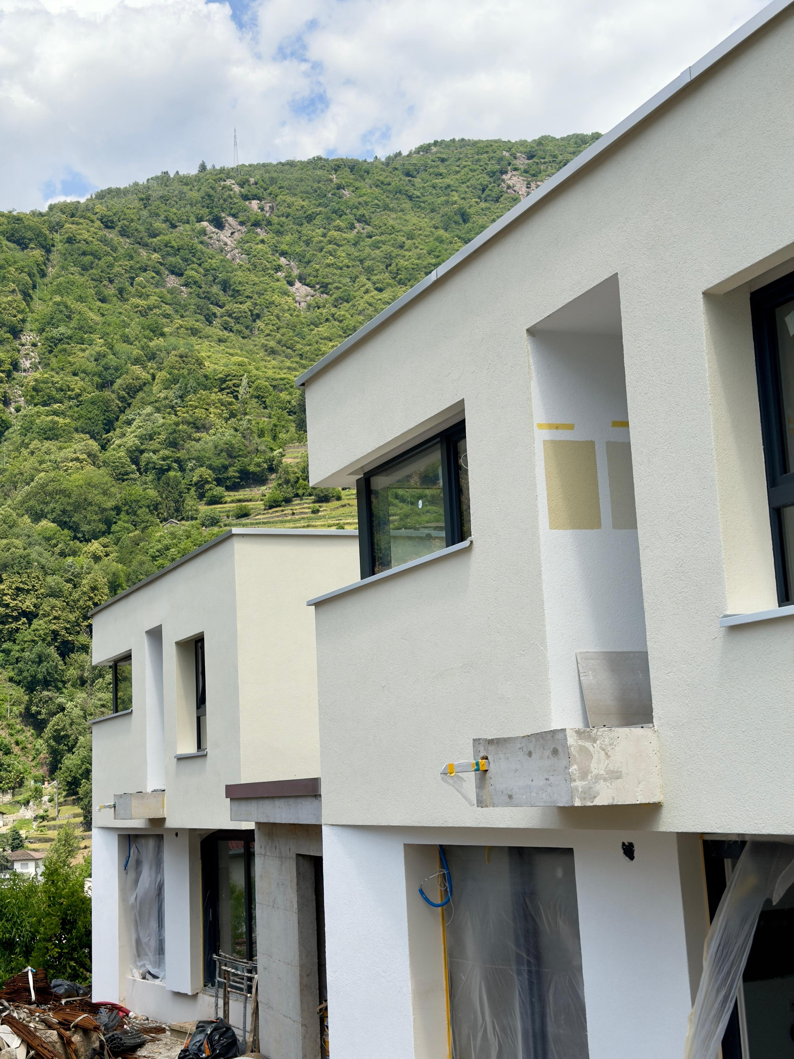 Neubau DEFH und EFH in Roveredo