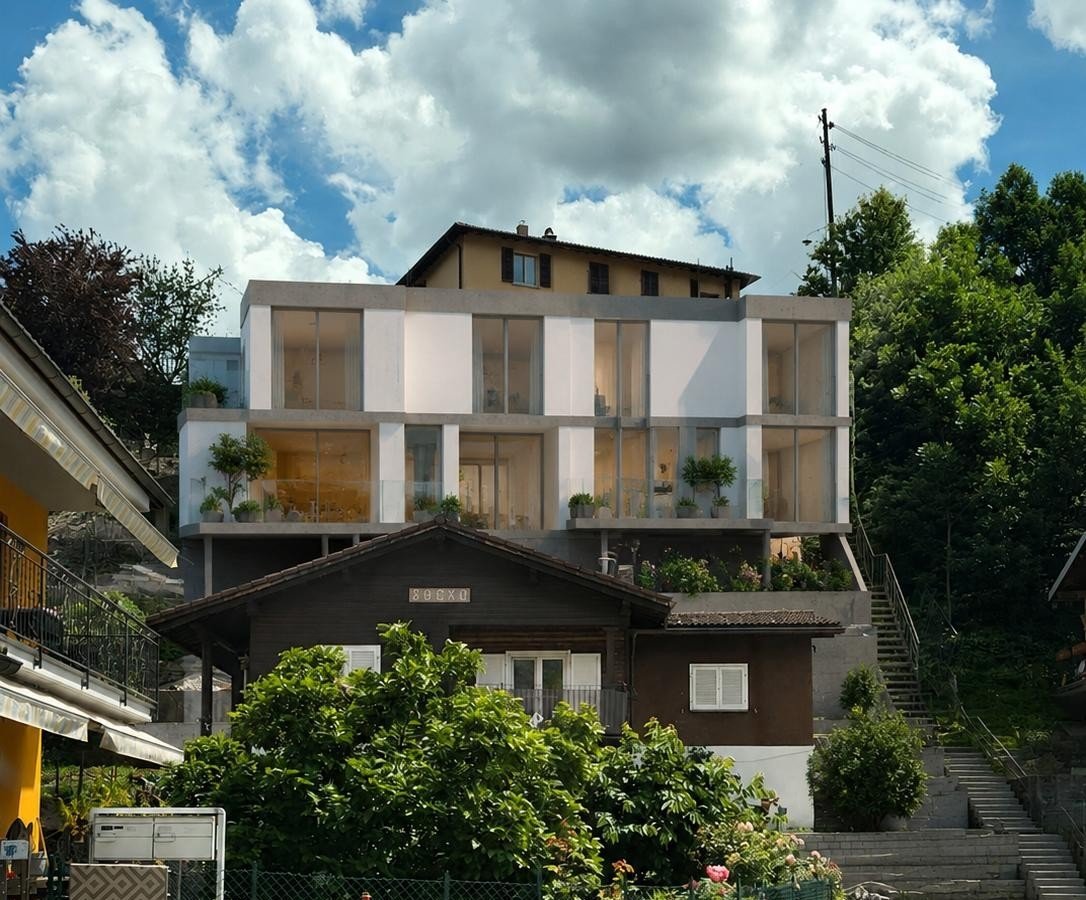 Neubau DEFH in Roveredo