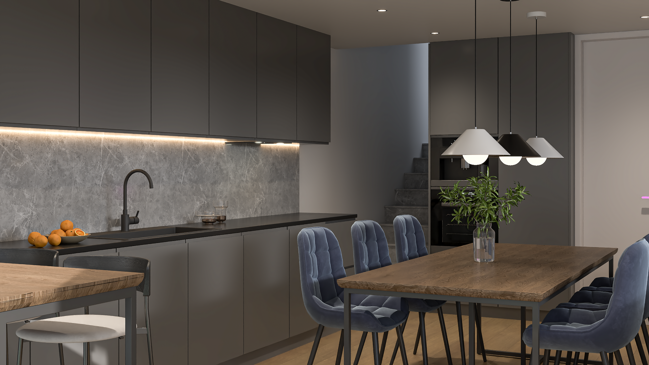 Neubau DEFH und EFH in Roveredo